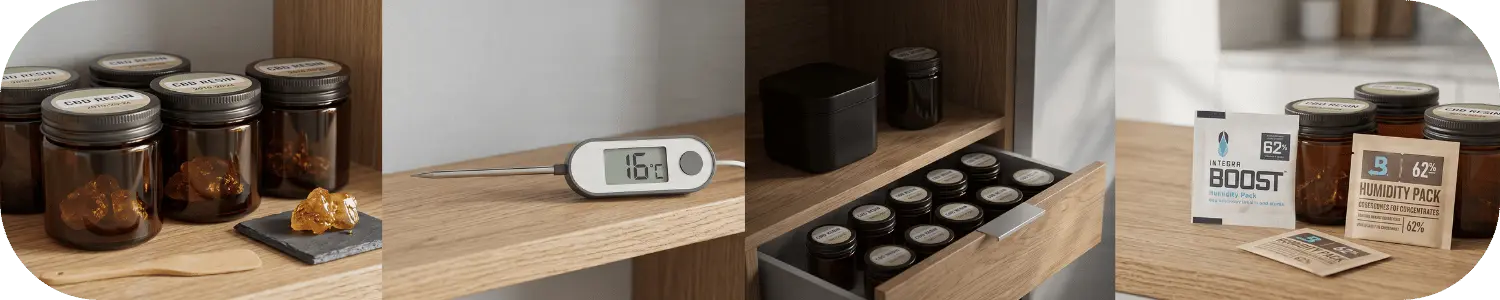Comment conserver sa résine CBD pour préserver arômes et qualité