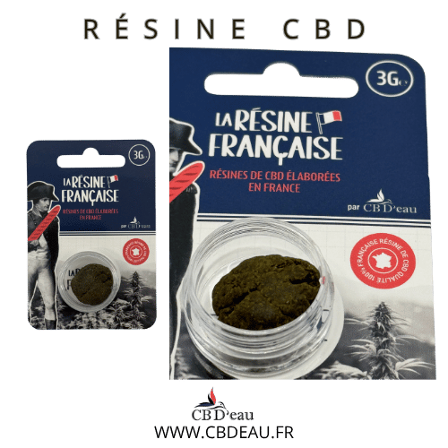 Pollen CBD finement tamisé CBD'eau