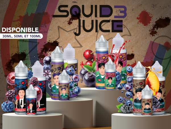 elfbar nachfüll pod läuft aus Squid Juice 3 : la révolution des e-liquides fruités premium