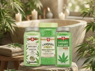Sel de bain au chanvre : bienfaits cosmétiques