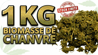 Offre du mois Biomasse de Chanvre 1kg
