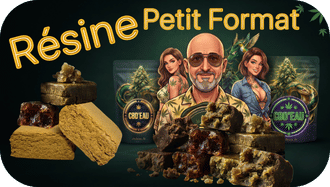 Résine CBD Petit format